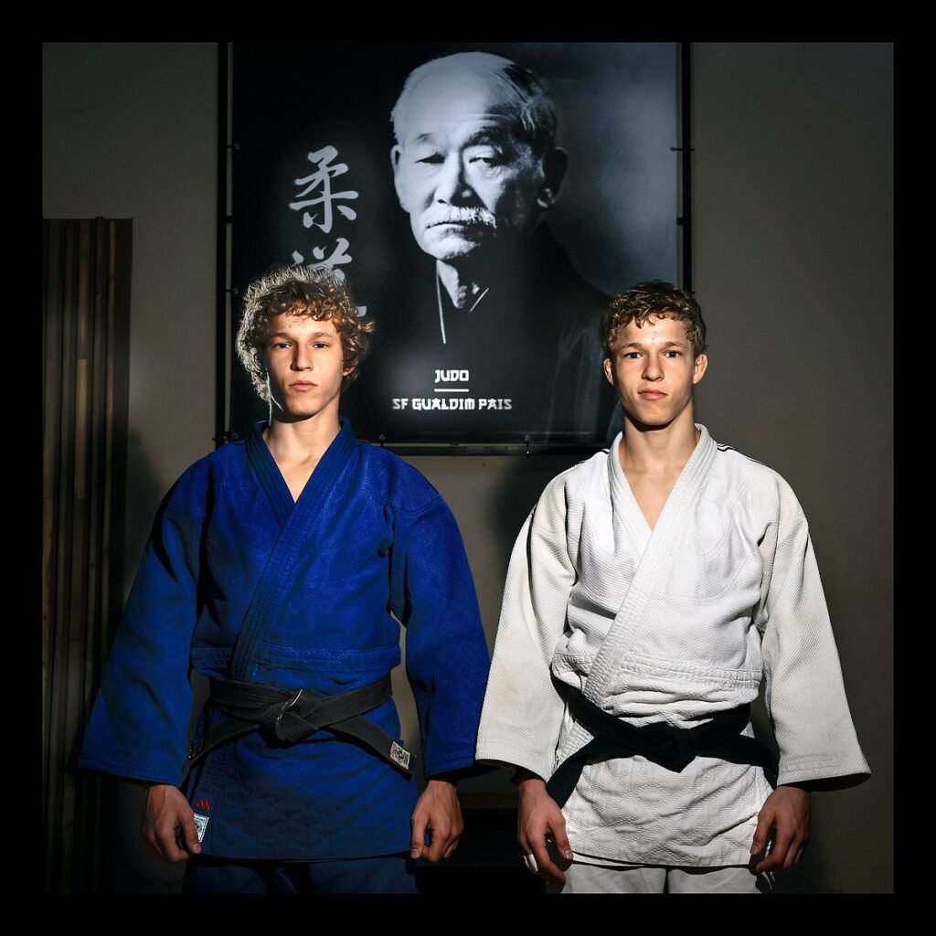 Gémeos conquistam pódio nacional de judo e consolidam ascensão na Gualdim Pais
