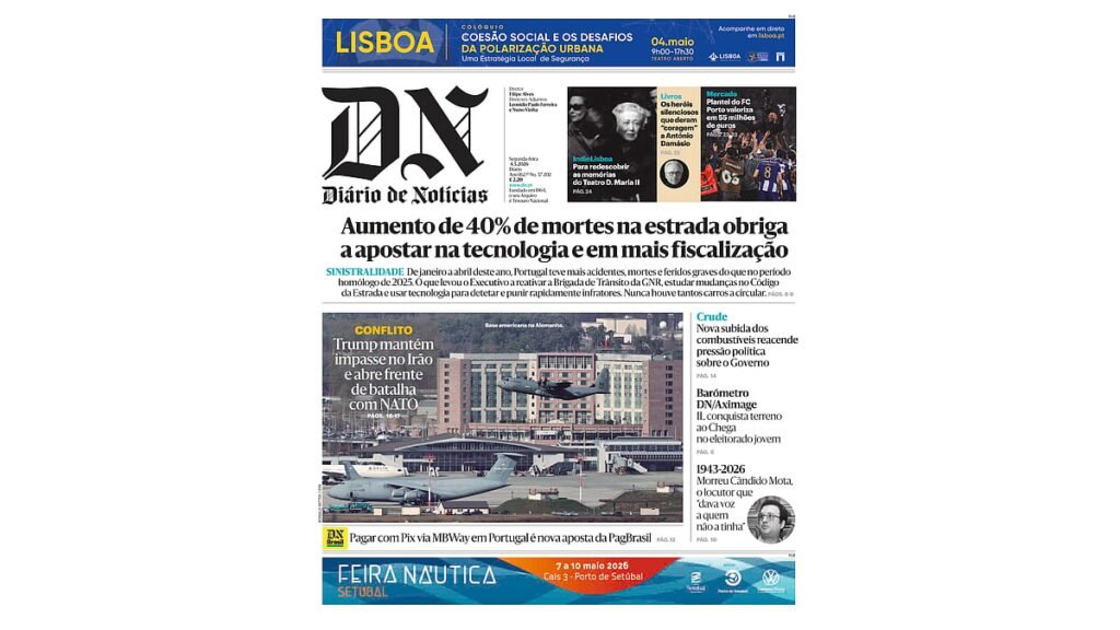Sinistralidade rodoviária em Portugal dispara e governo endurece fiscalização