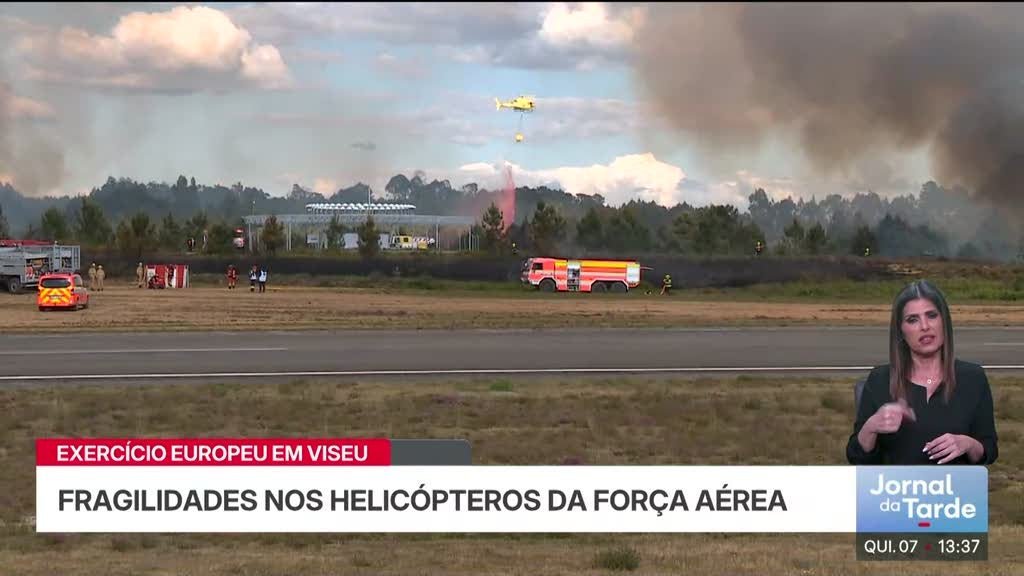Exercício europeu em Viseu expõe fragilidades e testa resposta a incêndios