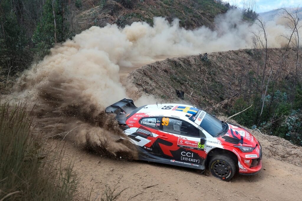 Jovem sueco Oliver Solberg surpreende e lidera o Rali de Portugal após etapa inicial