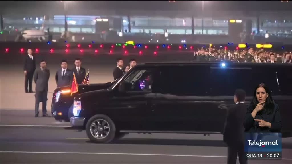 Donald Trump visita China para debater tensões globais e comércio