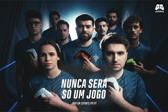 Federação Portuguesa de Futebol renova campanha Esports com foco em identidade e superação