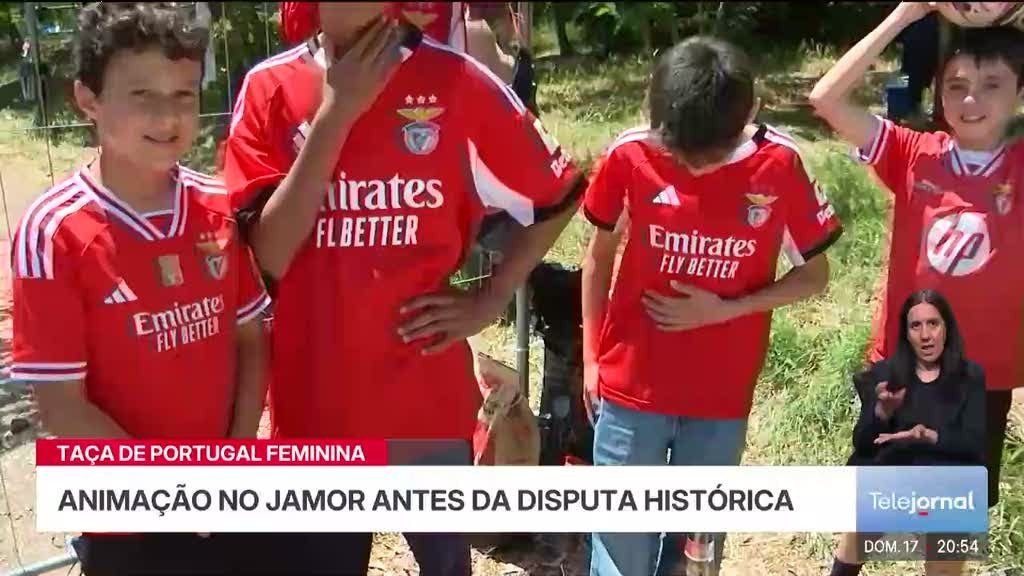 Clima de festa e união marca os momentos que antecedem a final da Taça de Portugal