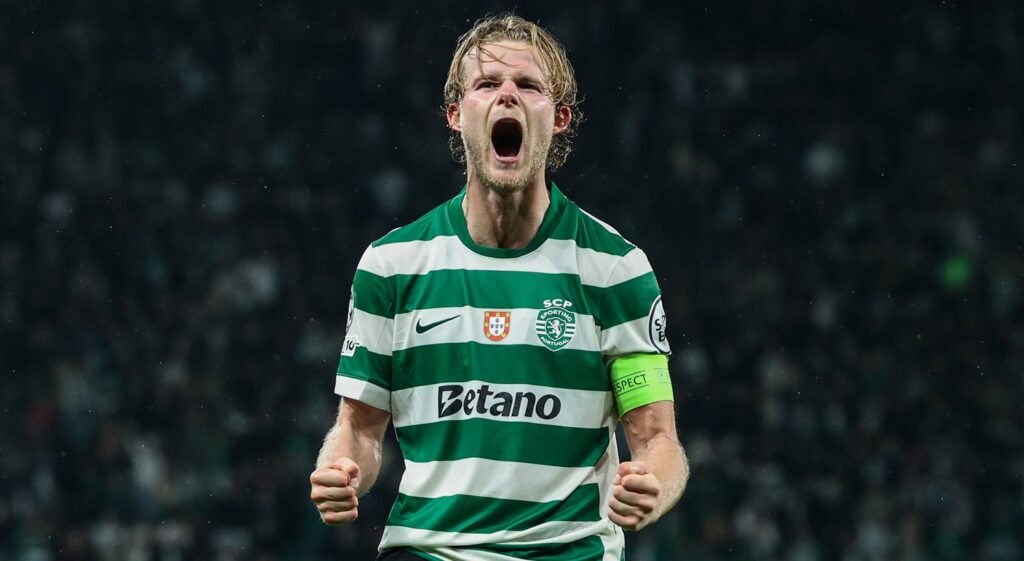 Morten Hjulmand desfalca treino do Sporting antes da final da Taça de Portugal