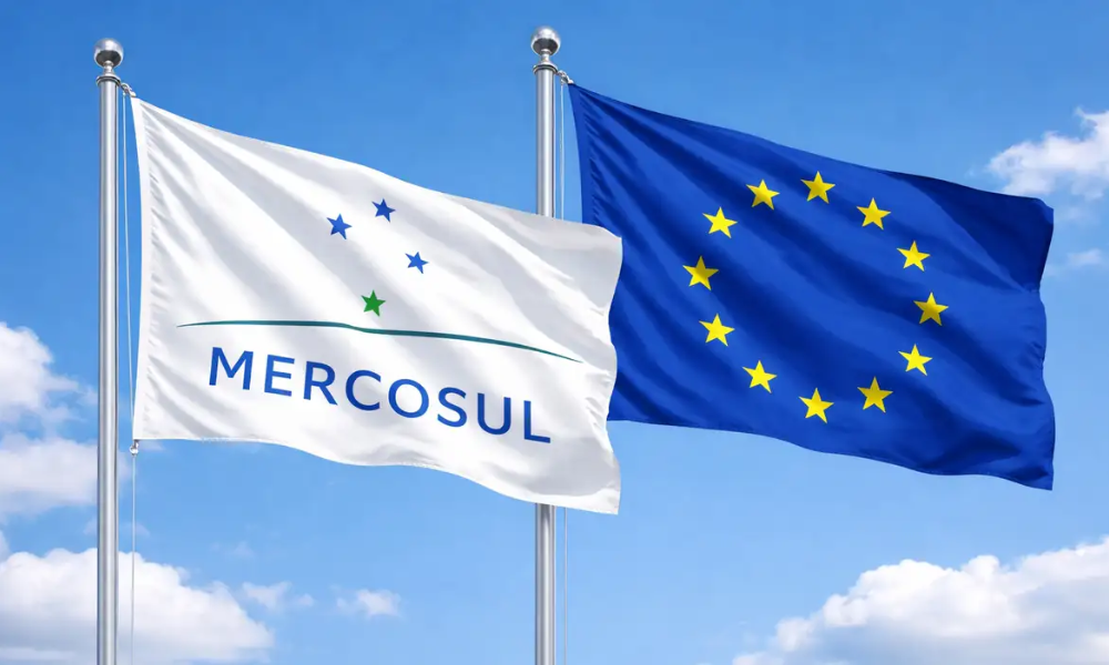 Acordo Mercosul-UE impulsiona exportações brasileiras e eleva vendas em 21%