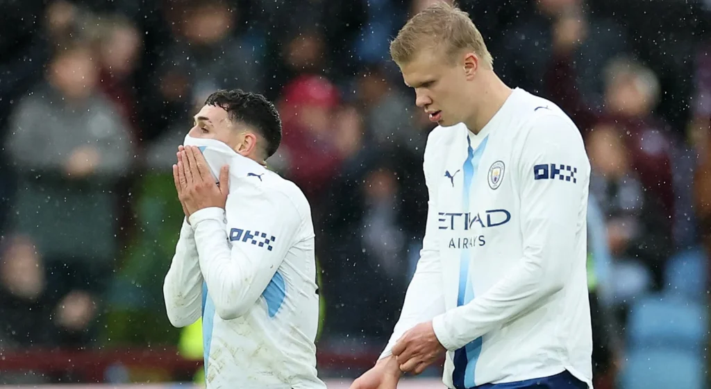 Aston Villa derrota Manchester City e encerra invencibilidade na Inglaterra