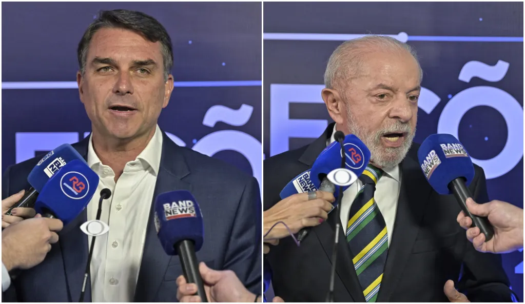Debate entre lula e flávio é marcado por acusações e embates diretos