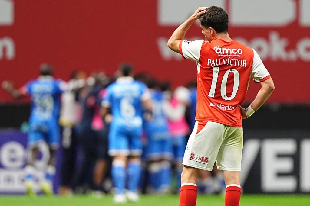 Gil Vicente surpreende e vira partida contra o Sporting de Braga pela liga portuguesa