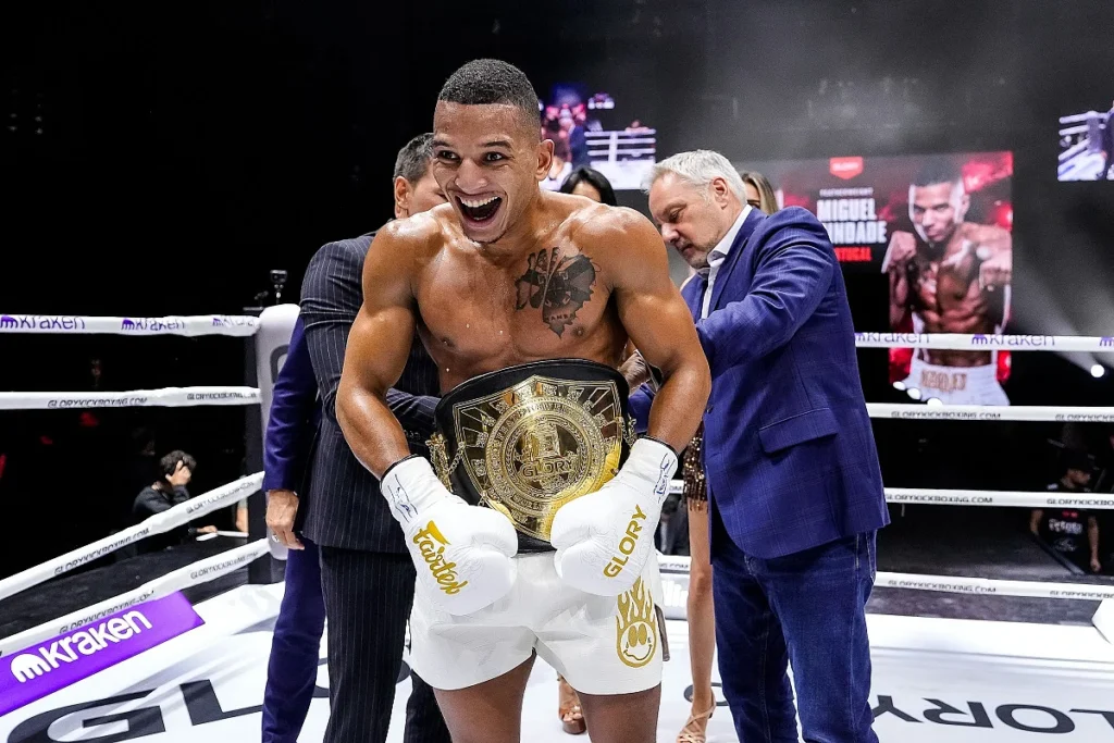 Miguel trindade conquista título mundial inédito no kickboxing para portugal