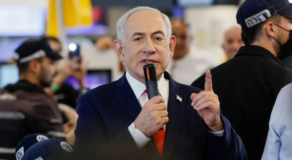 Netanyahu defende queda do regime iraniano e aponta ação da Mossad