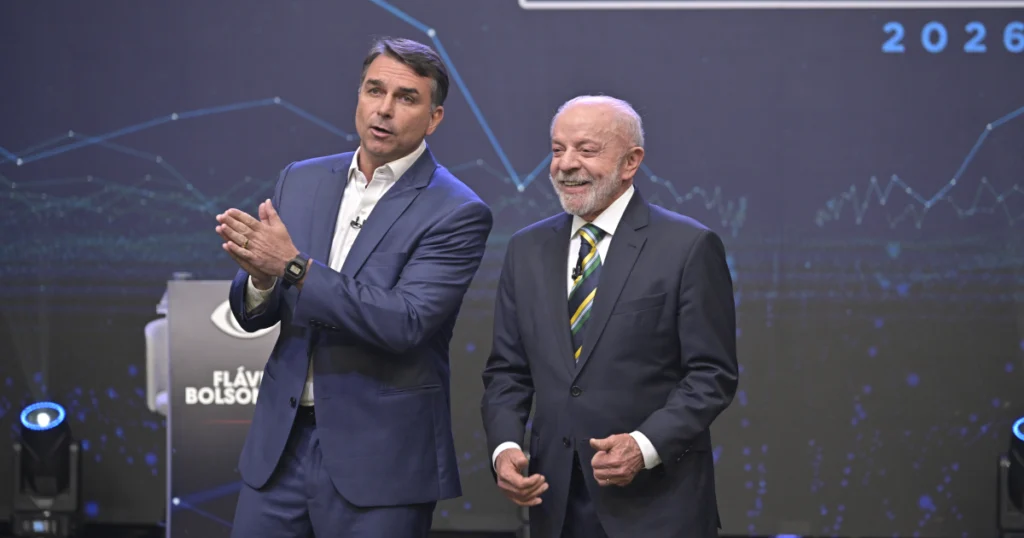 Pesquisa Gerp aponta Flávio Bolsonaro com 52 por cento e Lula com 48 por cento no segundo turno