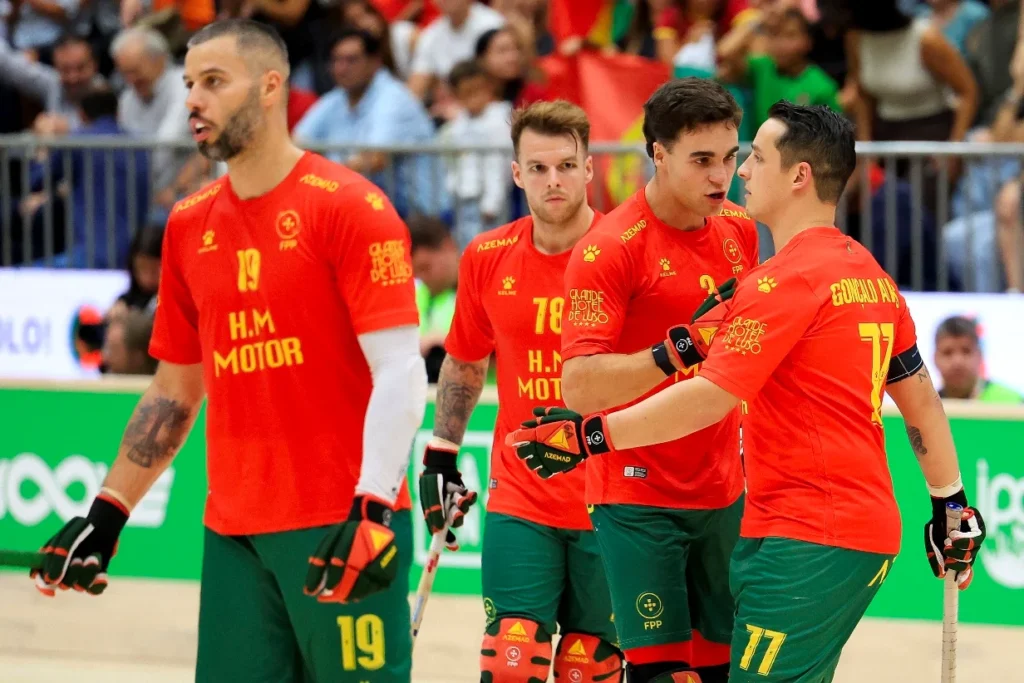 Portugal bate Espanha por 5 a 3 e fatura bronze no Mundial de hóquei em patins no Paraguai