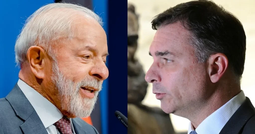 Primeiro debate entre Flávio Bolsonaro e Lula mobiliza cenário político nacional