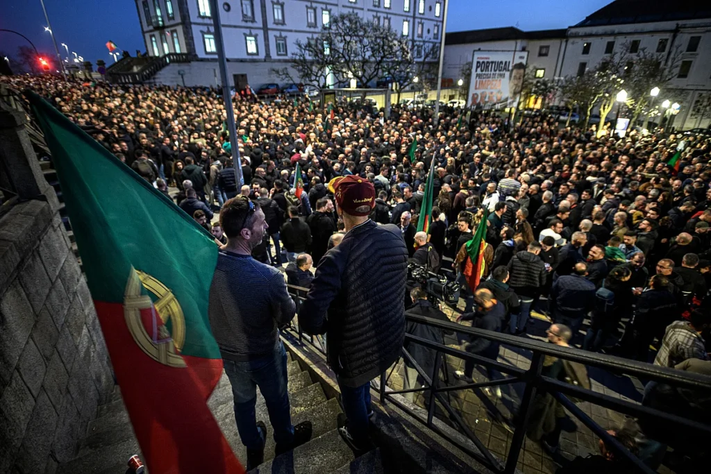 Protesto em Lisboa une PSP e GNR por reajuste salarial e novas carreiras