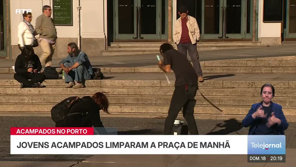 Provedoria de Justiça exige explicações da PSP após intervenção contra acampamento no Porto