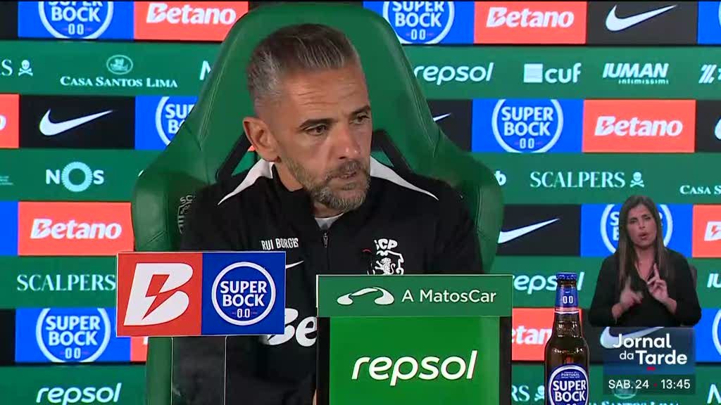 Rui Borges confirma desfalque de Debast para os próximos compromissos do Sporting