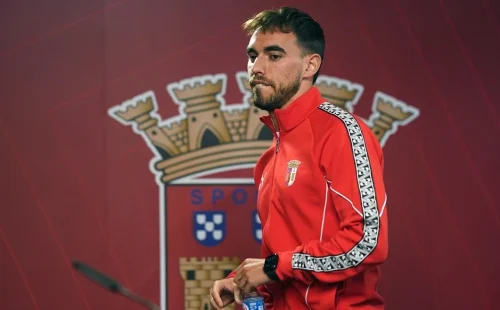 Ricardo Horta desfalca Braga em decisão na Alemanha após lesão muscular confirmada