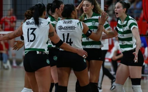 Sporting avança rumo ao bicampeonato de voleibol com triunfo decisivo sobre o Benfica
