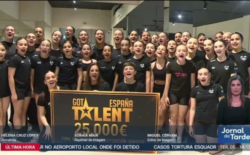 Grupo de dança da Póvoa de Varzim conquista Got Talent Espanha e leva prêmio de 25 mil euros