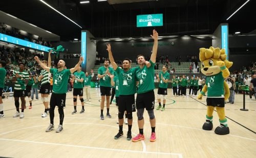 Sporting conquista bicampeonato nacional de voleibol com vitória sobre o Benfica