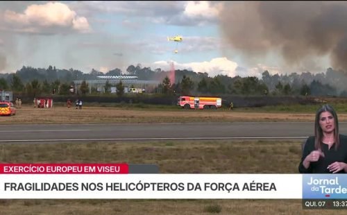 Exercício europeu em Viseu expõe fragilidades e testa resposta a incêndios