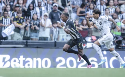 Atlético Mineiro domina, mas Botafogo arranca empate nos minutos finais na Arena MRV
