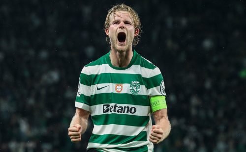 Morten Hjulmand desfalca treino do Sporting antes da final da Taça de Portugal