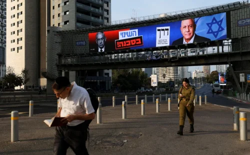 Israel registra empate técnico entre blocos de Gadi Eisenkot e Netanyahu após eleições