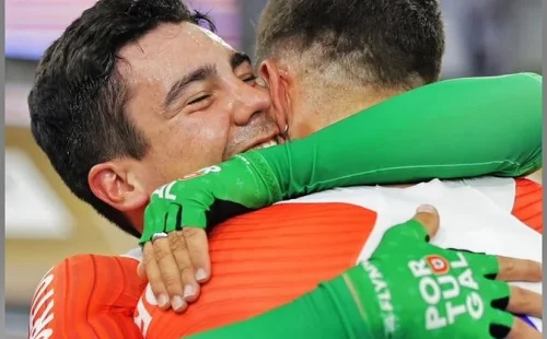 Iúri Leitão e Ivo Oliveira garantem prata inédita no madison em Xangai