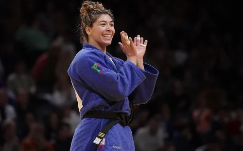 Patrícia Sampaio conquista prata no Grand Slam de Abu Dhabi em combate intenso