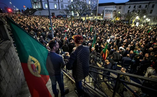 Protesto em Lisboa une PSP e GNR por reajuste salarial e novas carreiras