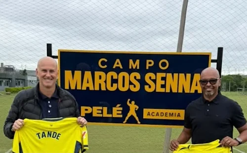 Resende ganha campo de R$ 2,5 milhões na Pelé Academia com tributo a Marcos Senna