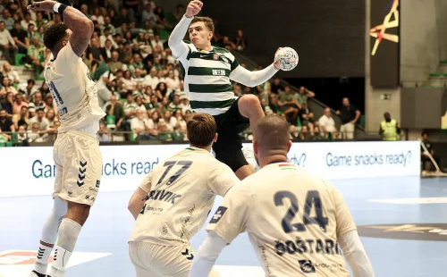 Sporting garante vaga na Ronda Principal da Champions de andebol enquanto FC Porto é eliminado